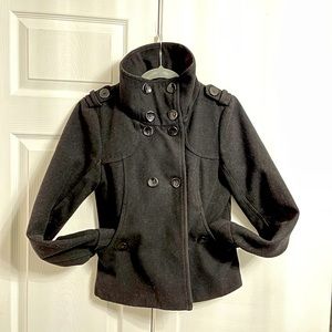 VERO MODA High Collar Buttoned Up Coat